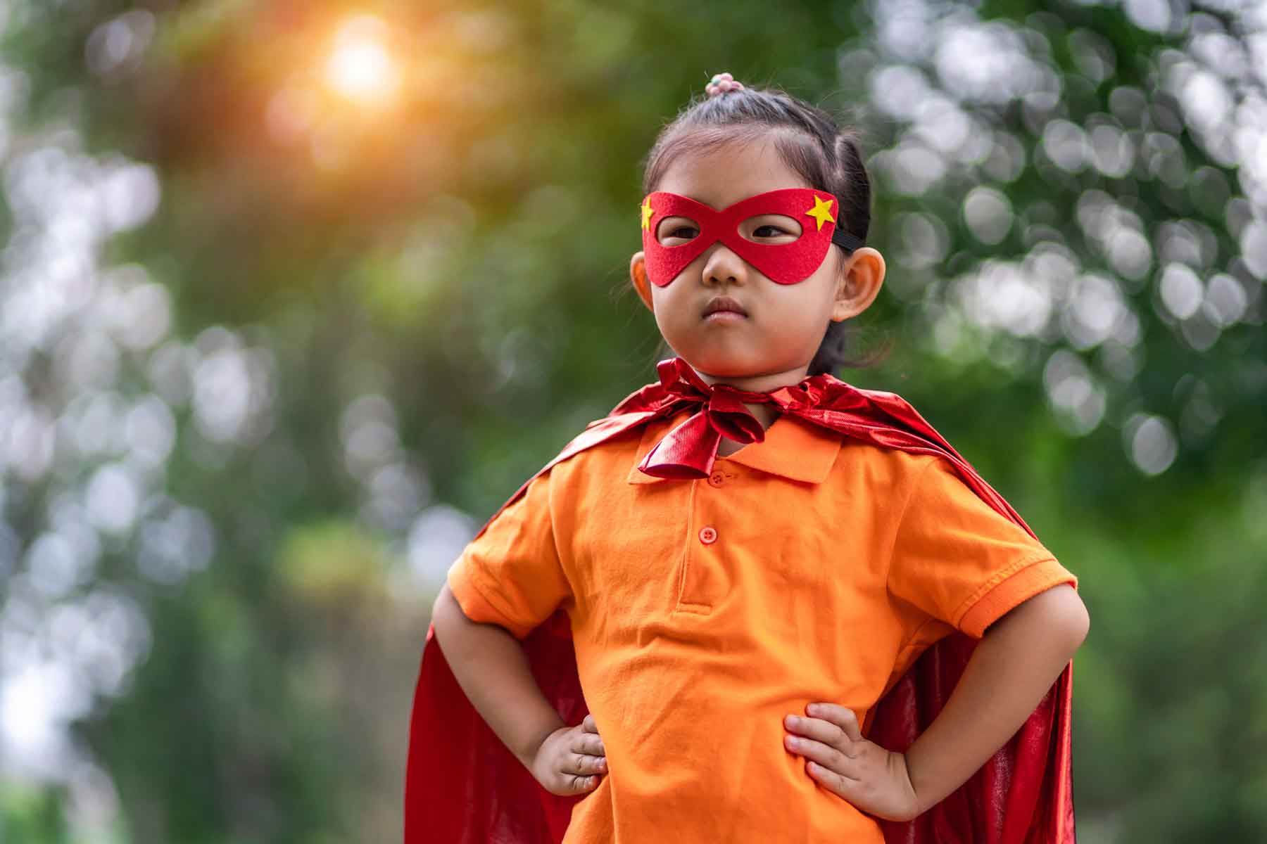 A child as a superhero: teach kids resilience and emotional intelligence 
