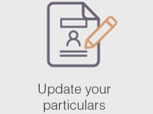 update your particulars